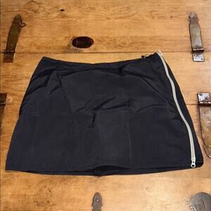 Banana Republic Black Nylon Skort Size 8